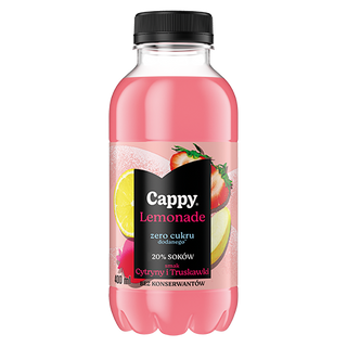 LEMONIADA CYTRYNOWO-TRUSKAWKOWA CAPPY 0,4L