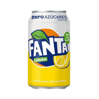 Fanta Zero Limon Lata