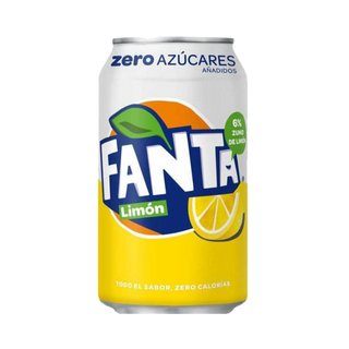 Fanta Zero Limon Lata