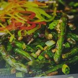 Chilli garlic green beans 