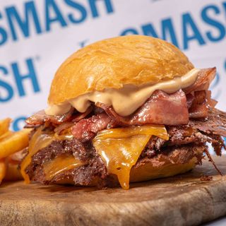 Combo 5 smash burguer con bebida 