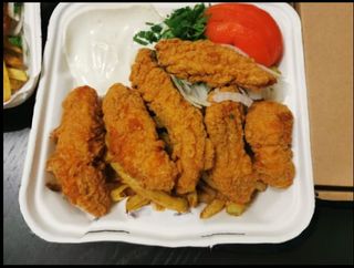 Meniu Crispy Strips picant