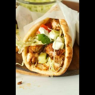 Chicken Shawarma with fries
