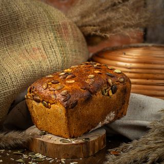 Chleb żytni z dynią