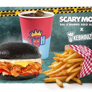 Scary Cheeseburger Menu