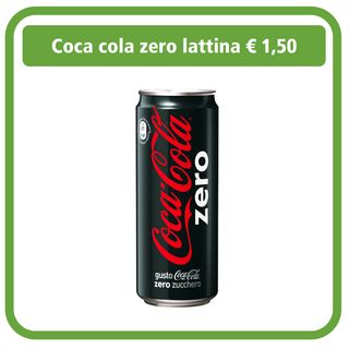 Coca-Cola Zero Lattina 330ml