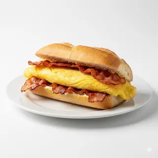 Bocadillo De Tortilla De Beicon