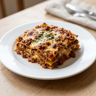 Lasaña Boloñesa
