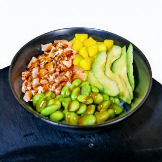 Поке Сьомга Татаки