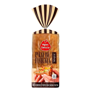 Pão de Forma Integral - Hiper Delícia 460g