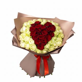 Букет"Серце - серцю"