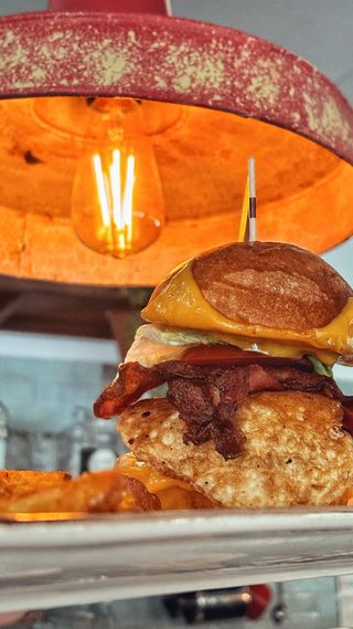 Americano burger 100%