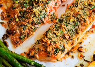 Salmón En Costra De Pistachos