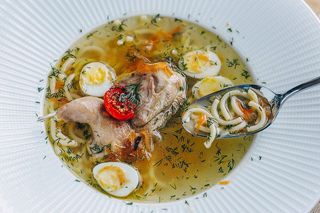 волшебный супчик из перепелок