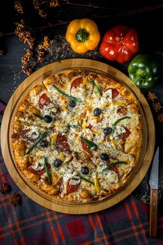 Пицца овощная