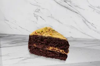 Tarta Chocolate Con Pistacho