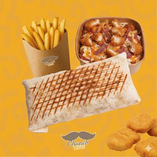 1 tacos au choix + 1 bowl poulet pané + 4 snacks