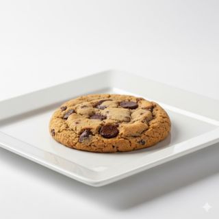 Galleta con chocolate