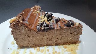 Tarta De Crema De Queso Con Chocolate Blanco y oreo