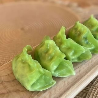Gyoza Vegetais ao Vapor com Molho Teriyaki (4 Unidade)