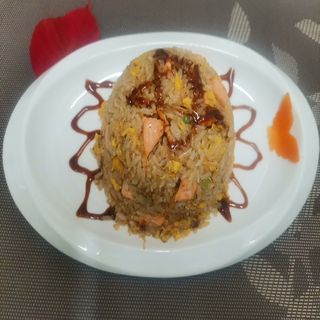 15a Riso con salmone