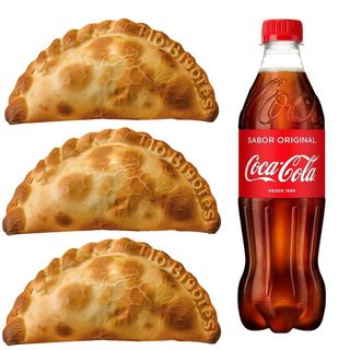 3 Empanadas + 1 Bebida