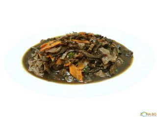 52. Телешко с гъби Муар и бамбук (800г)