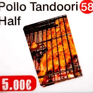 Pollo Tandoori Half