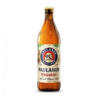 Paulaner Weiss beer 