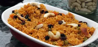 Vegetable biryani