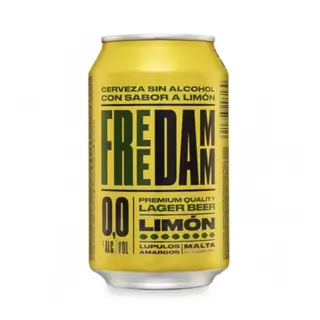 Free Damm Cerveza 0,0 Limon Lata 33cl