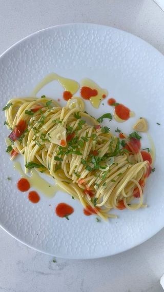 Aglio olio e peperoncino