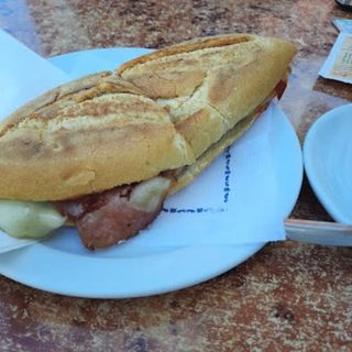 Bocadillo de bacon