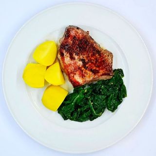 Atum, Batata Branca e Grelos