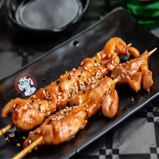 Brocheta BBQ china de Pollo (2 Pzs.)