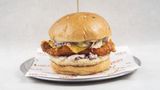 Coleslaw Chicken Burger