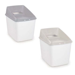 ALL4PAWS GoFresh WC za mačke, gornji ulaz, Bež 40x53x50,5cm (KOD AFP2511)