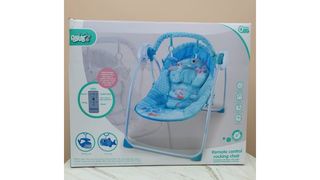 Шезлонг музыкальный с вибрацией на пульту управления