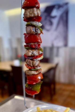 Brocheta de solomillo ibérico (1 ud.)