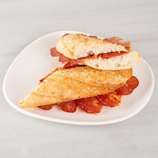 Bocadillo de lomo 5 estrellas