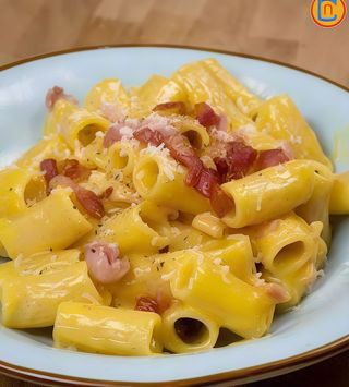 Mezze maniche alla carbonara