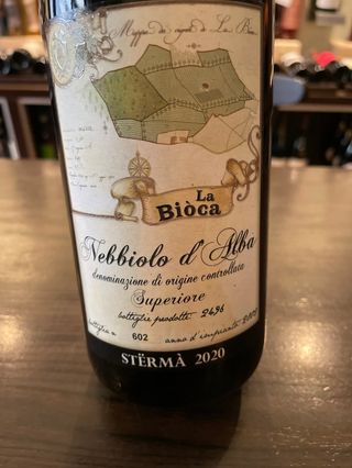 Nebbiolo D'alba Doc La Bioca
