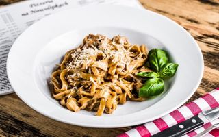 Z kurczakiem i Borowikami