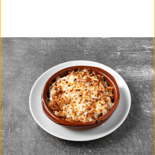 Plato patatas y queso 