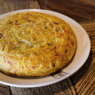 Tortilla De Jamón Ibérico Y Patatas