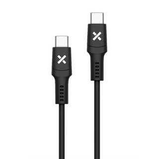 Cable Wefix Usb-C A Usb-C 60W 1M Negro - 3615993757250