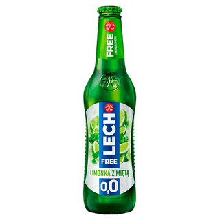 Piwo Lech limonka z miętą 0,0%