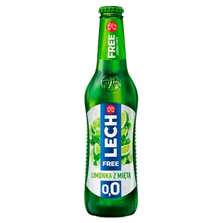 Piwo Lech limonka z miętą 0,0%
