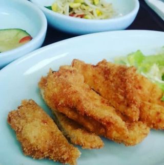 Куриная грудка в сухарях 