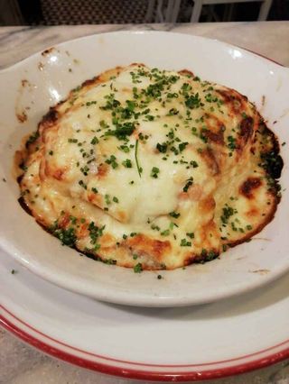 Pescada Gratinada